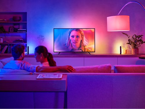 Philips hue white and deals color ambiance play light bar